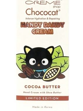 The Crème Shop Limited edition Chococat Handy Dandy Cocoa Butter Hand Cream